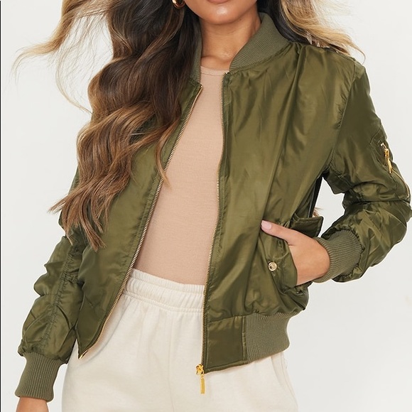 bernardo boyfriend bomber jacket